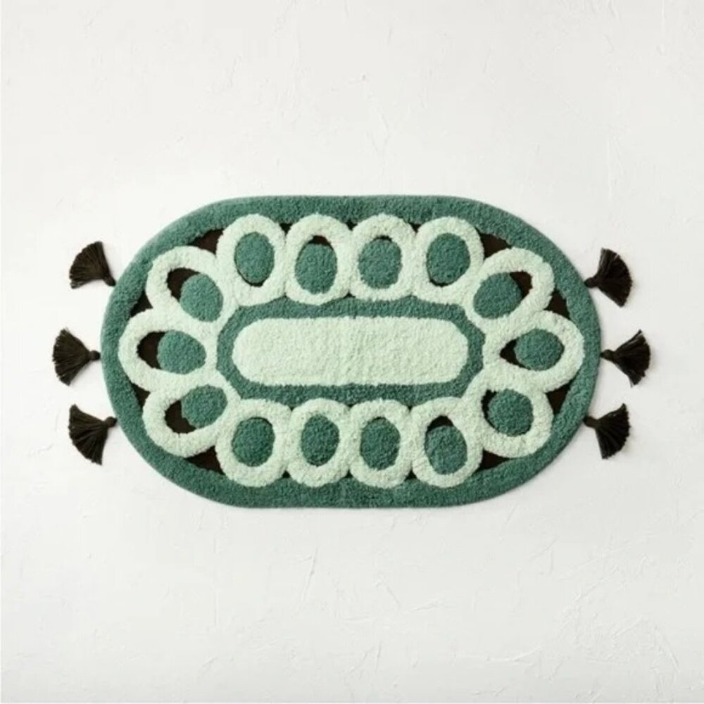 Opalhouse X Jungalow Oval Bath Rug